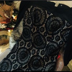 Cocktail black dress sz 6